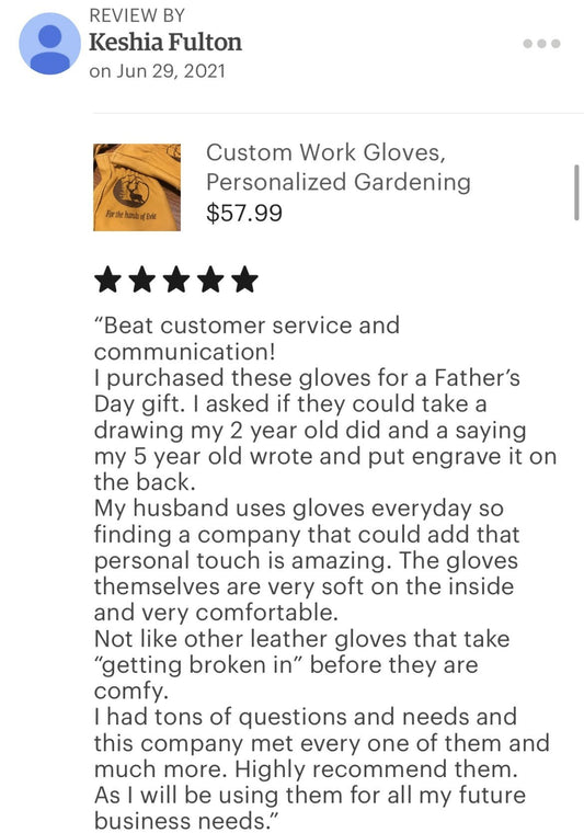 Summer 2021 Weaver Custom Engravings Etsy Reviews - Weaver Custom Engravings