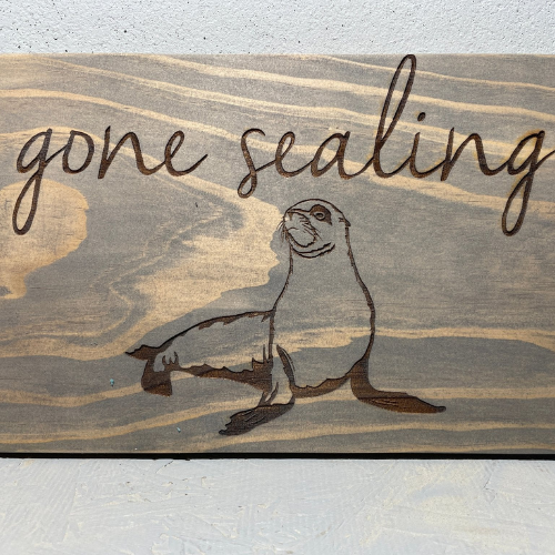 Cute Animal Sign Signs Weaver Custom Engravings