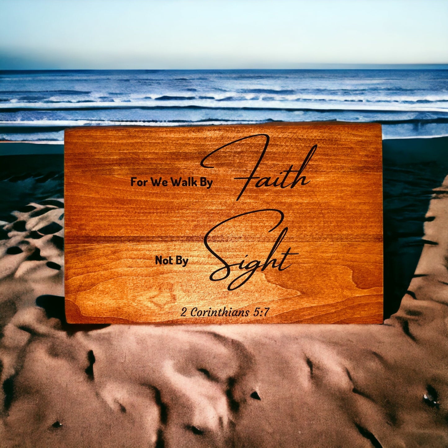 Personalized Scripture Wood Sign Signs Weaver Custom Engravings