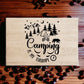 "Camping Is My Therapy" Custom Sign Signs Weaver Custom Engravings   