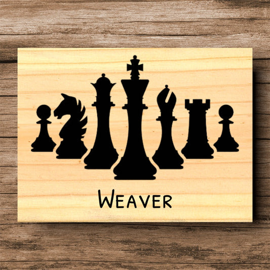 Chess sign Signs Weaver Custom Engravings