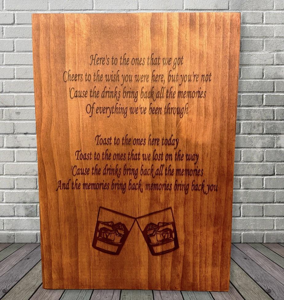 "Family Partnership Farm" Custom Sign Signs Weaver Custom Engravings