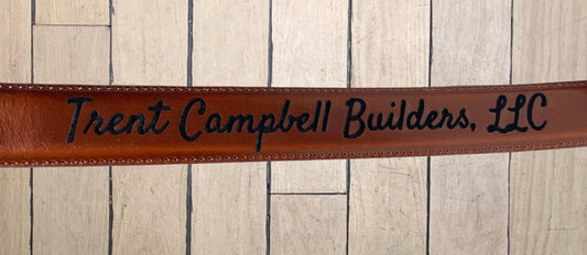 Leather Belt – Custom Engraved Genuine Leather Belt for Men