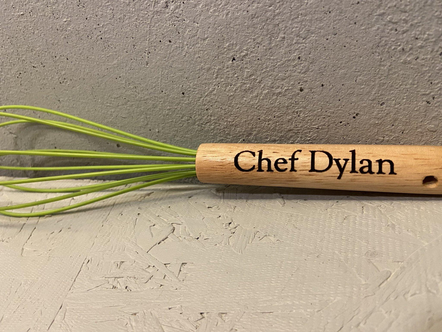 Custom Chef Whisk whisk Weaver Custom Engravings