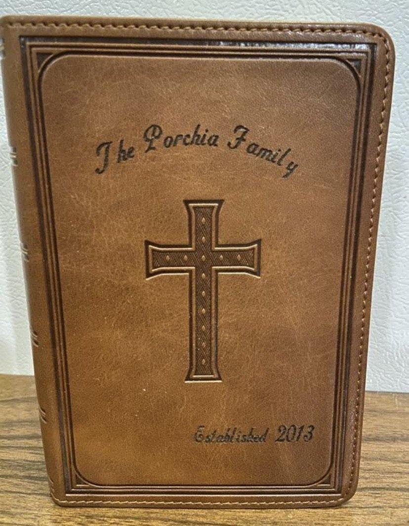 Custom KJV Bible Weaver Custom Engravings