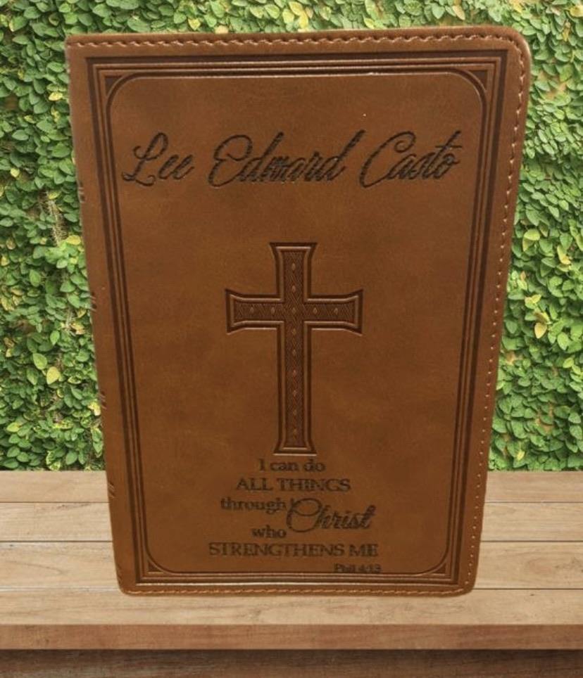 Custom KJV Bible Weaver Custom Engravings