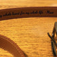 Custom Anniversary Date Leather Belt  Weaver Custom Engravings   