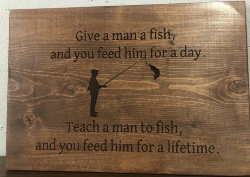 Custom Etched Wood Sign Signs Weaver Custom Engravings