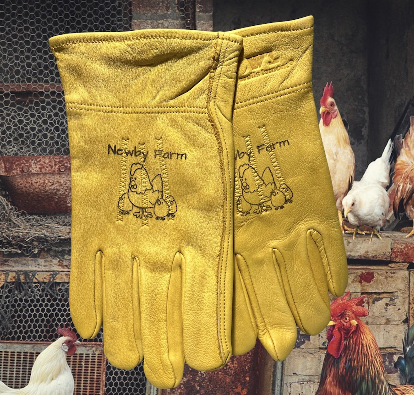 Custom Farm Gloves Gloves Weaver Custom Engravings Small