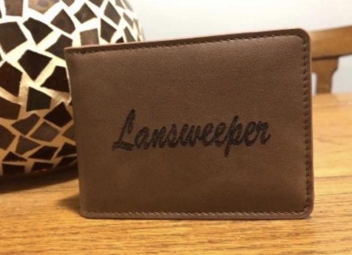 630laser Personalized Leather Wallet