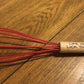 Custom design bamboo handle whisk for kitchen enthusiasts