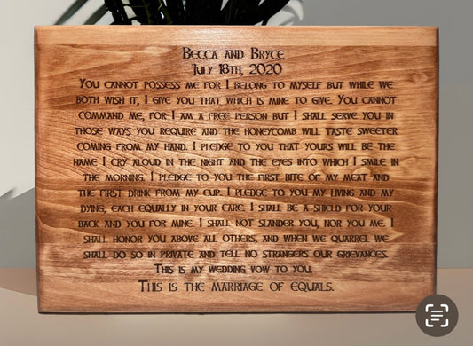 Custom Love Marriage Sign Signs Weaver Custom Engravings