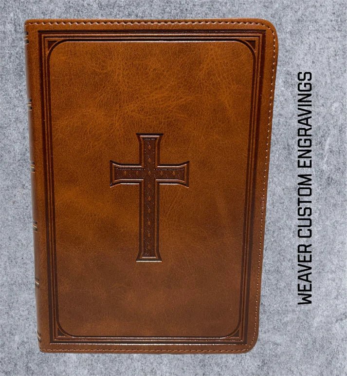 "Custom Name" KJV Bible bible Weaver Custom Engravings