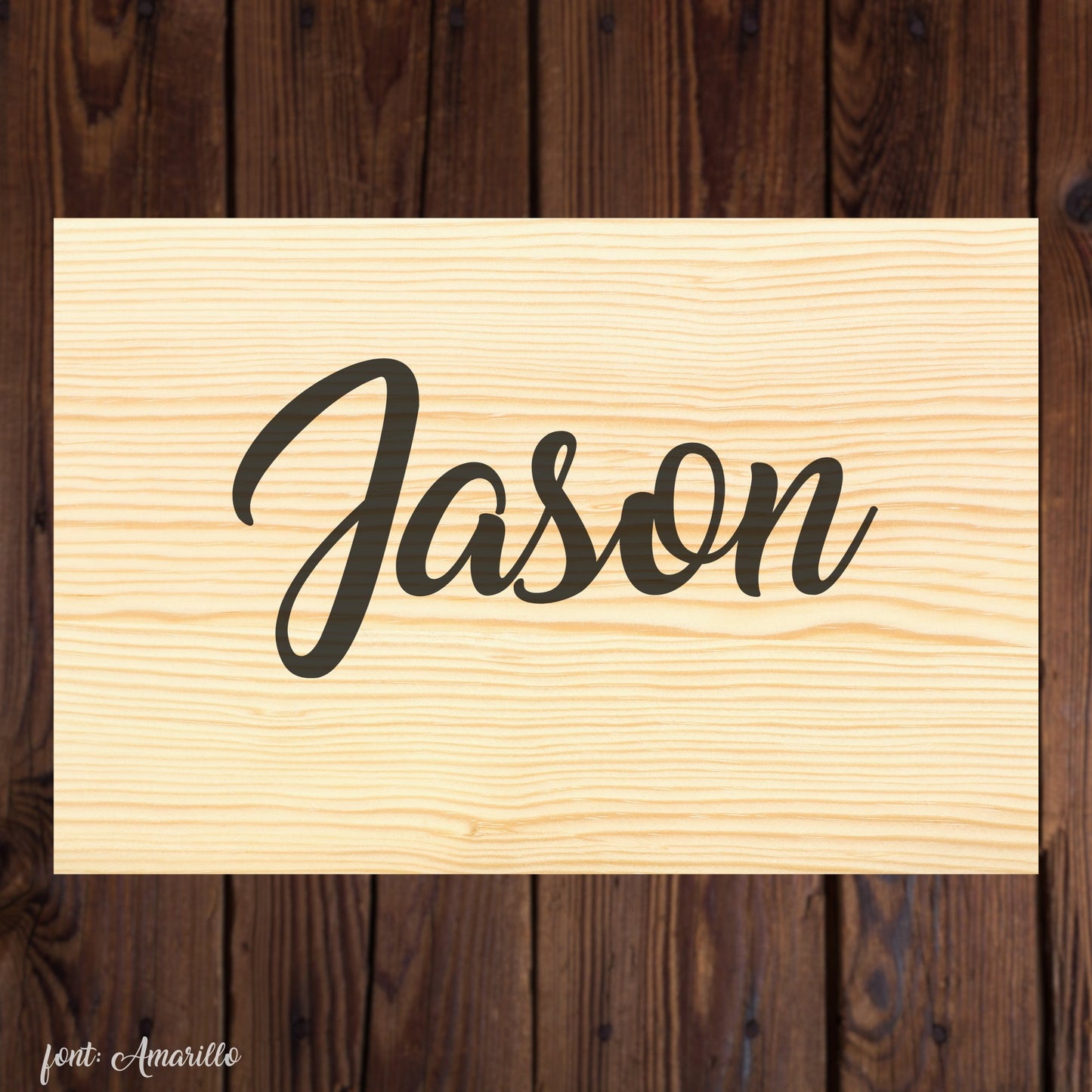 "Custom Name" Sign Signs Weaver Custom Engravings