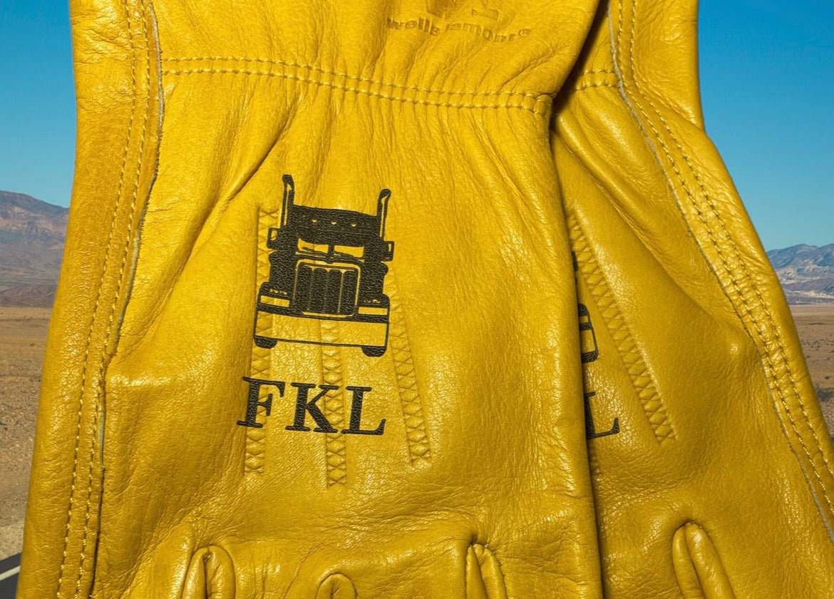 Custom Trucker Gloves Gloves weaver custom gloves