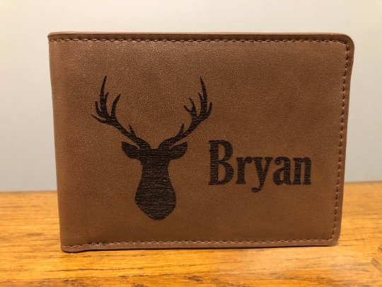 Custom Hunting Wallet Gift For Men wallet Weaver Custom Engravings