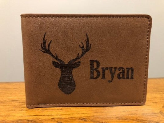 Custom Hunting Wallet Gift For Men wallet Weaver Custom Engravings