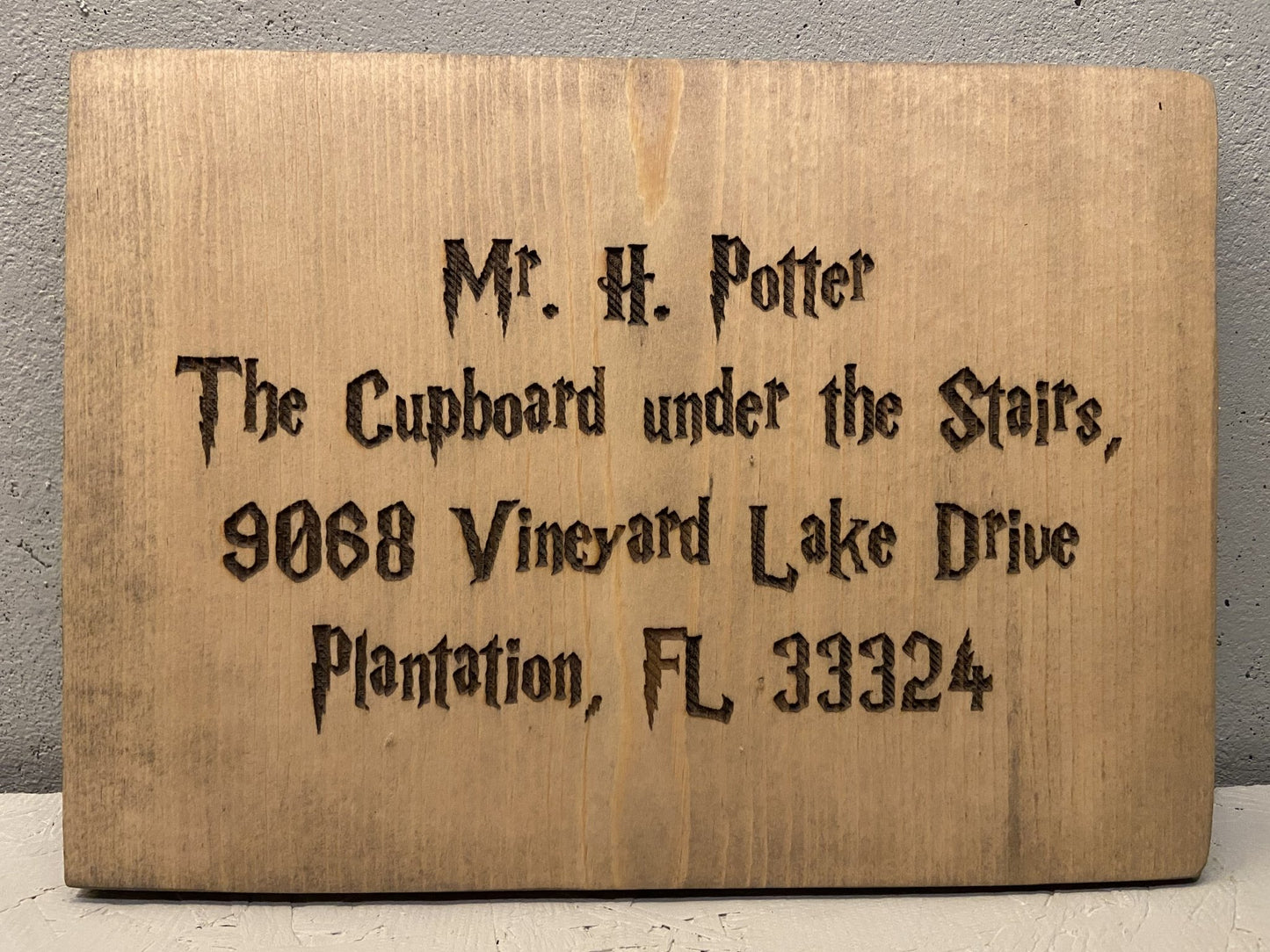 "Dog House" Custom Wood Sign Signs Weaver Custom Engravings
