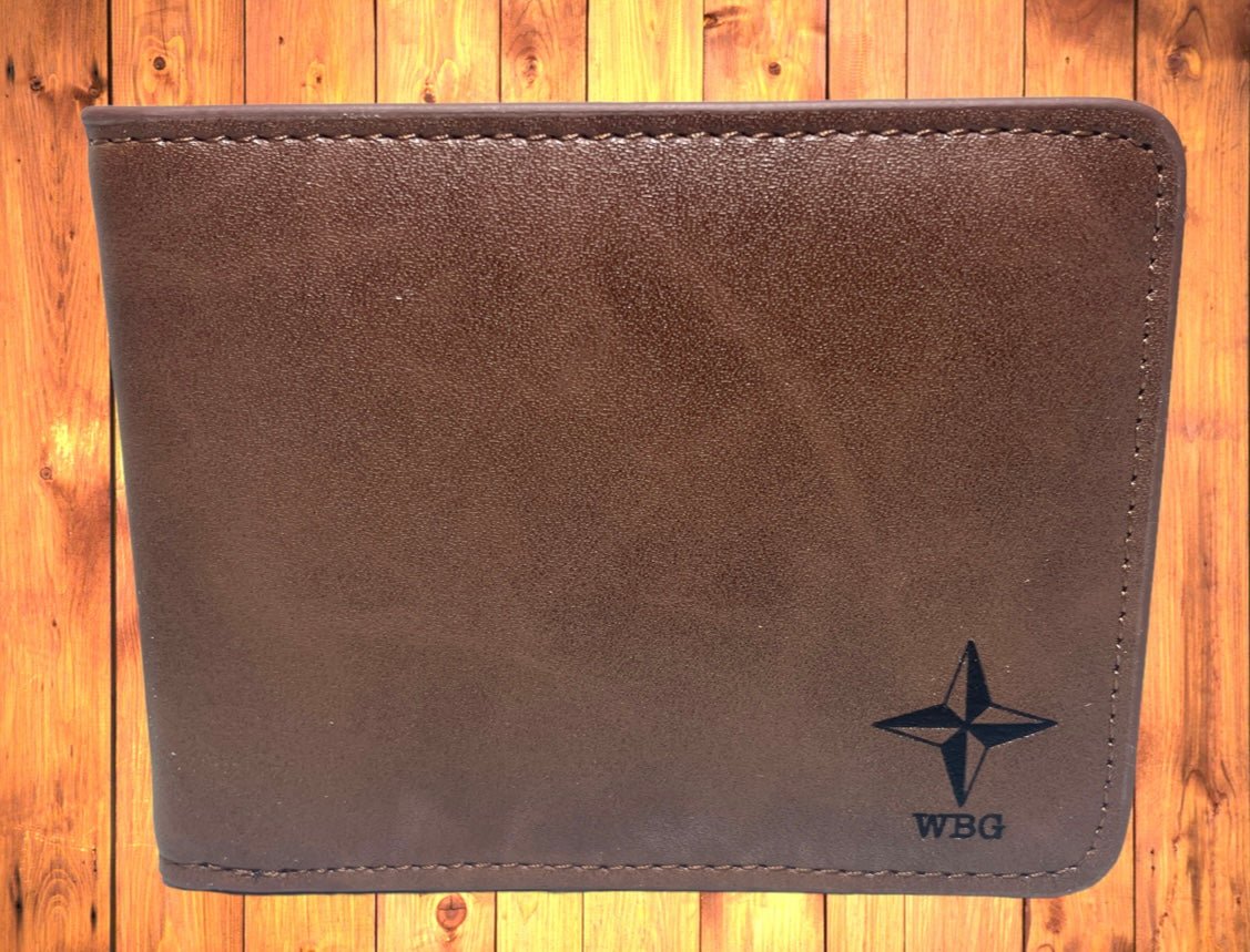 "Engraved Logo" Custom Wallet wallet Weaver Custom Engravings