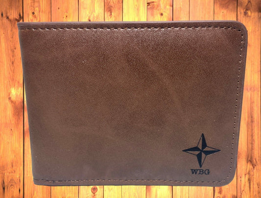 "Engraved Logo" Custom Wallet wallet Weaver Custom Engravings