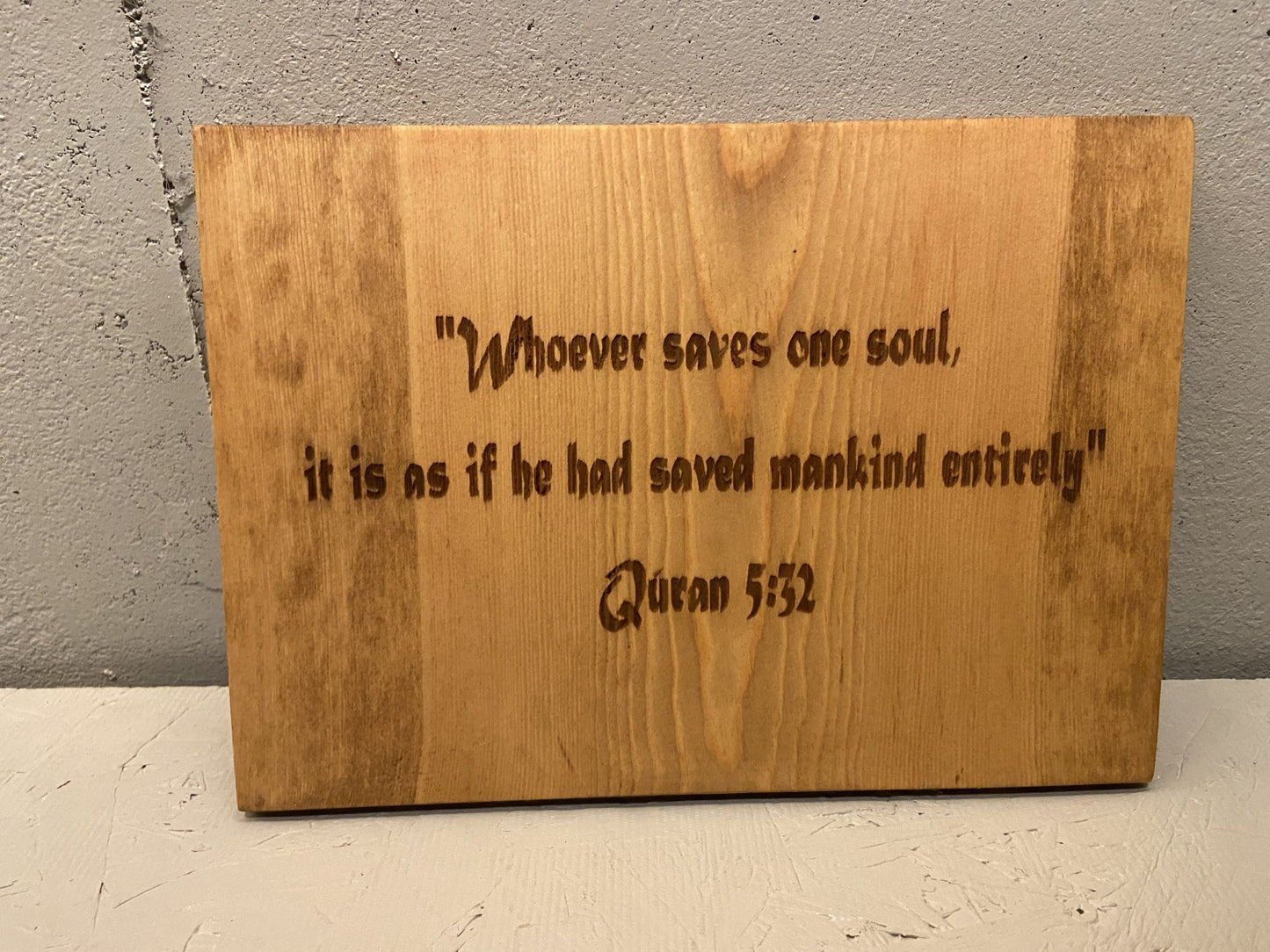 "Poetic Words" Custom Wood Sign Signs Weaver Custom Engravings