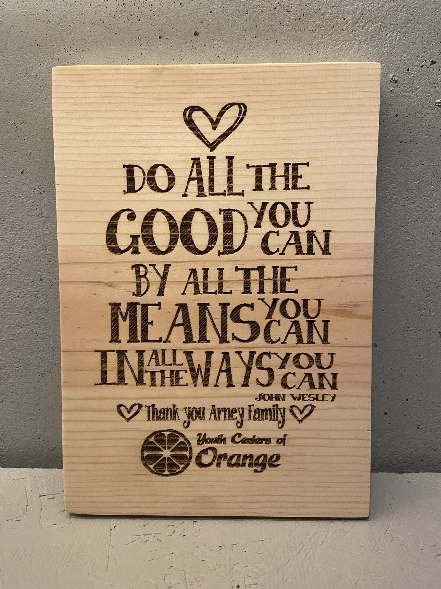 "Poetic Words" Custom Wood Sign Signs Weaver Custom Engravings