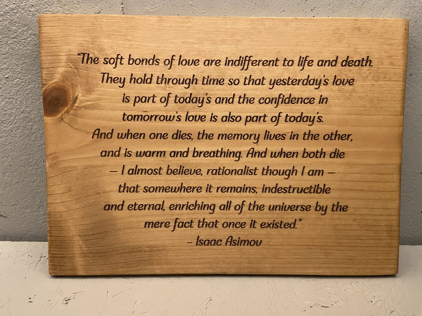 "Poetic Words" Custom Wood Sign Signs Weaver Custom Engravings Default Title