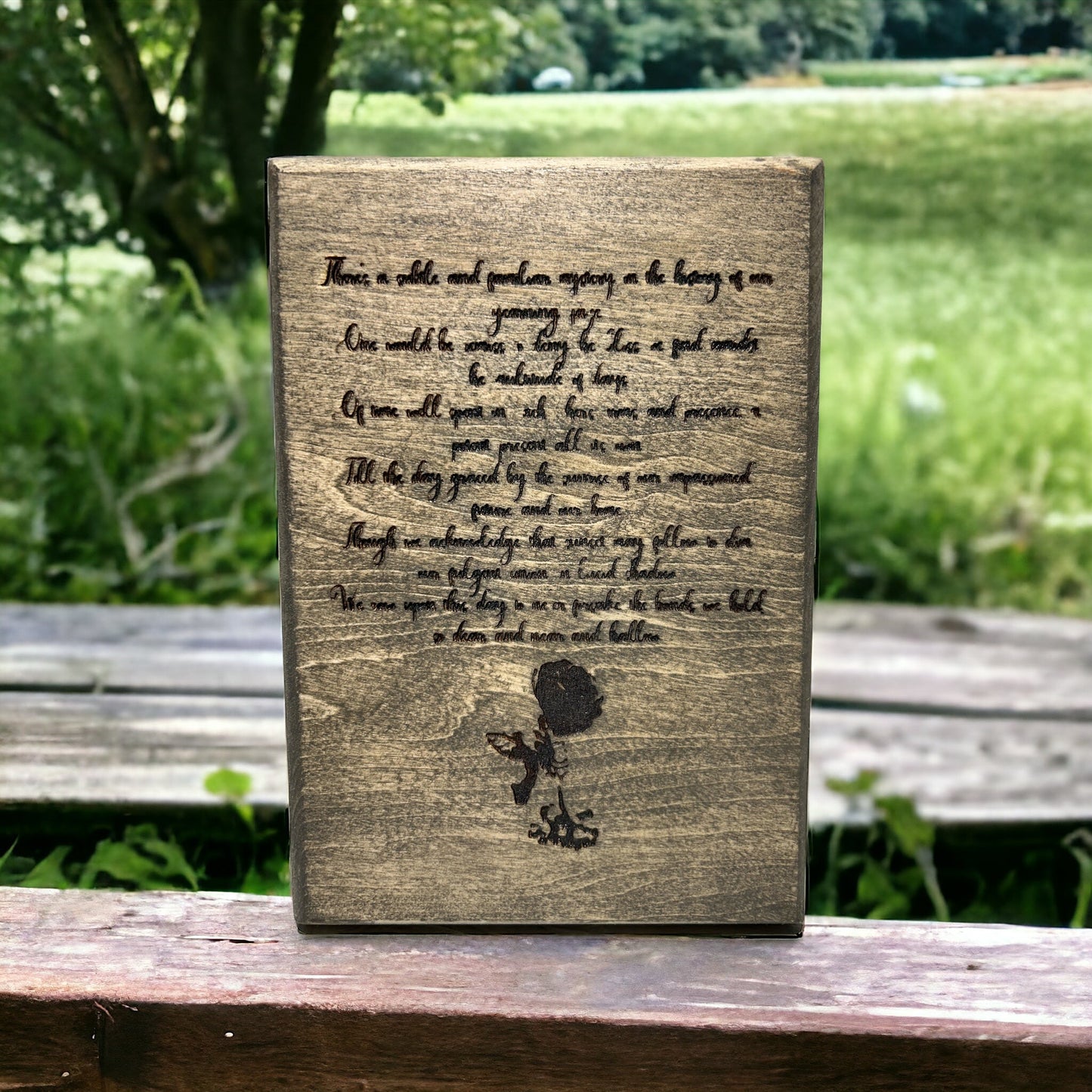 "Express Yourself" Custom Wood Sign Signs Weaver Custom Engravings