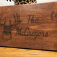 "Faith, Hope, Justice" Personalized Wood Sign Signs Weaver Custom Engravings   