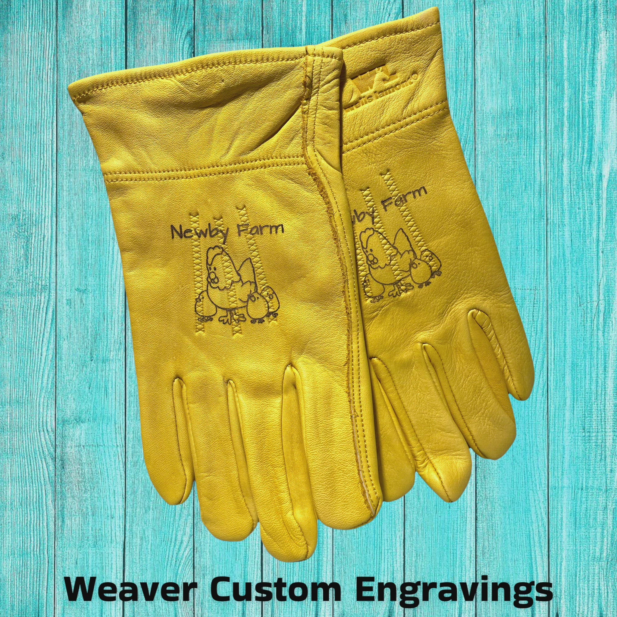 Custom Farm Work Gloves, Adult Gloves, Personalized Gardening