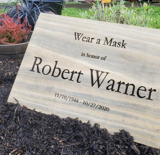 “In Memory Of” Custom Sign Signs Weaver Custom Engravings Default Title