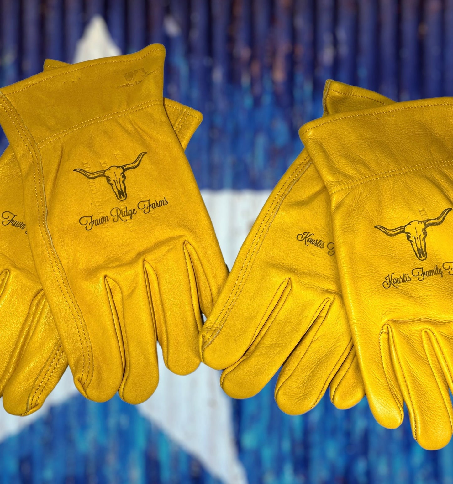 Long Horn Ranch Custom Gloves Gloves weaver custom gloves