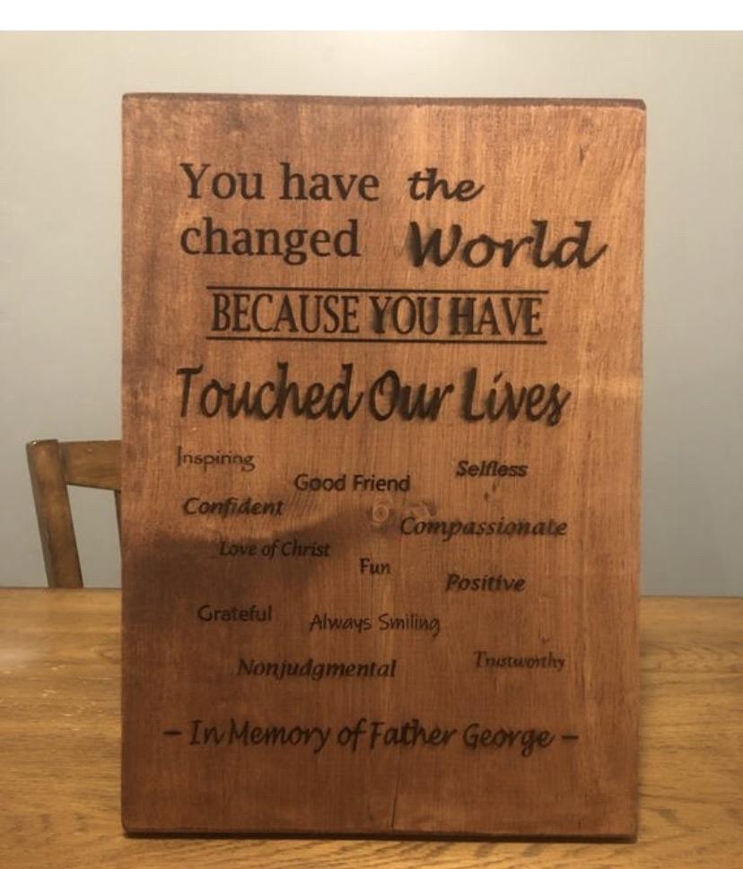 Man Cave Wood Sign - Custom Business Sign Signs Weaver Custom Engravings