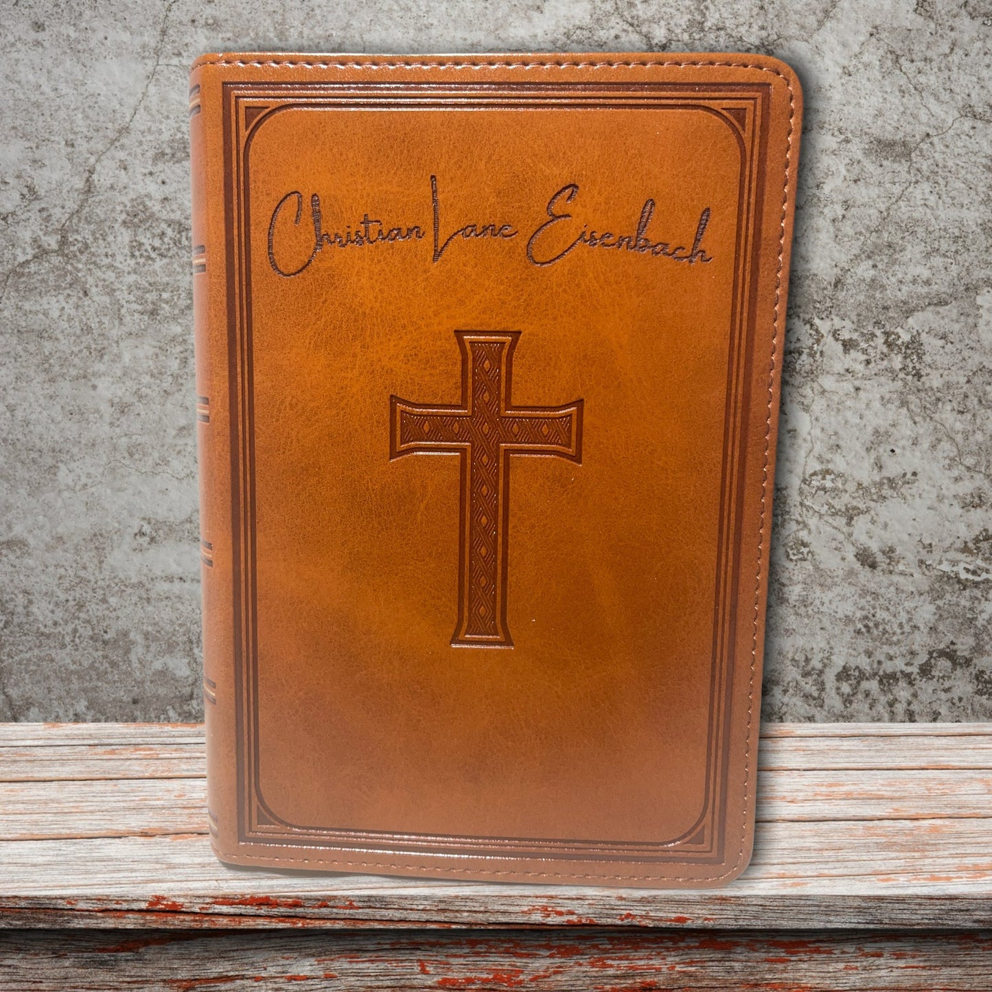 Name Engraved KJV Bible Weaver Custom Engravings