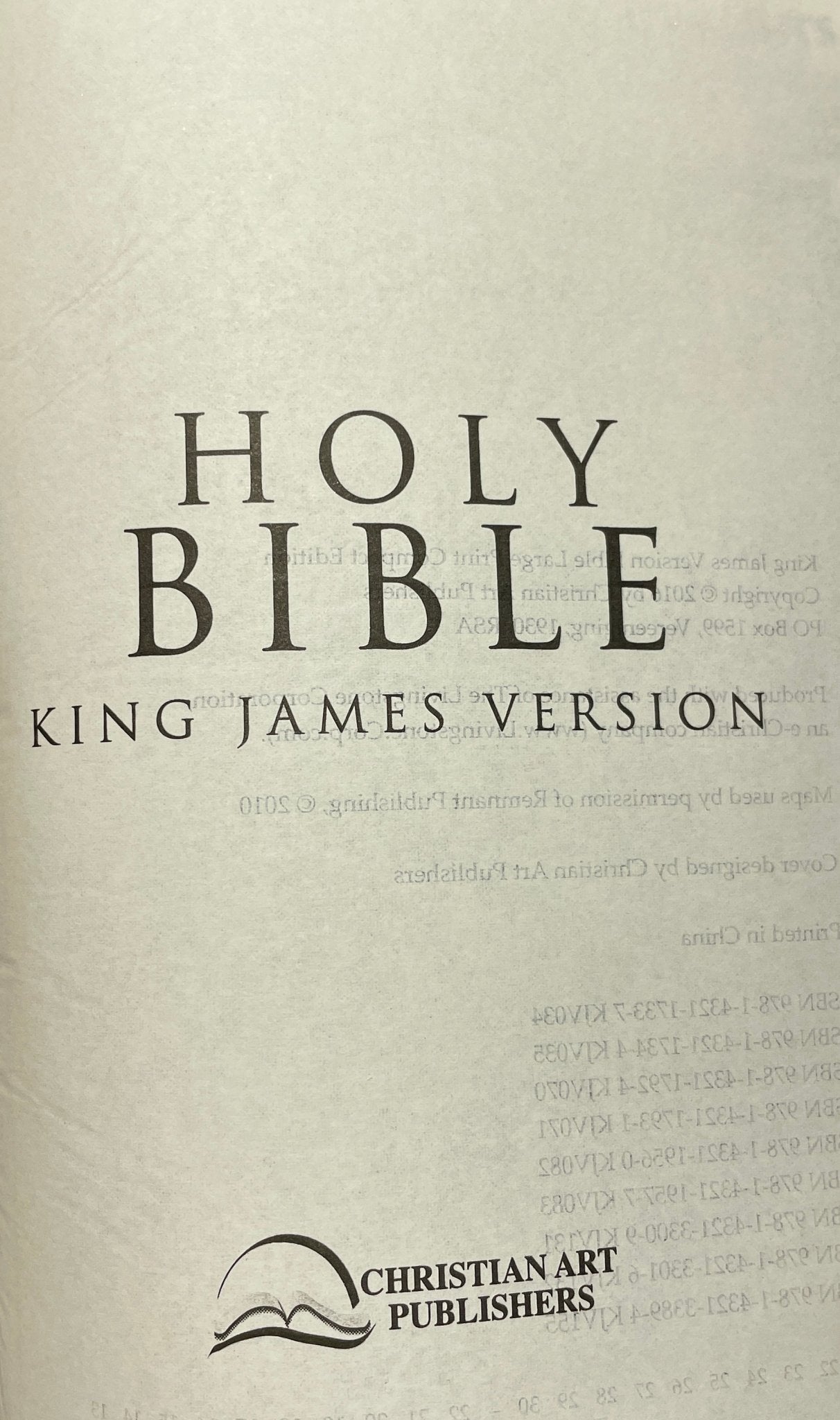 Personalized KJV Bible  Weaver Custom Engravings