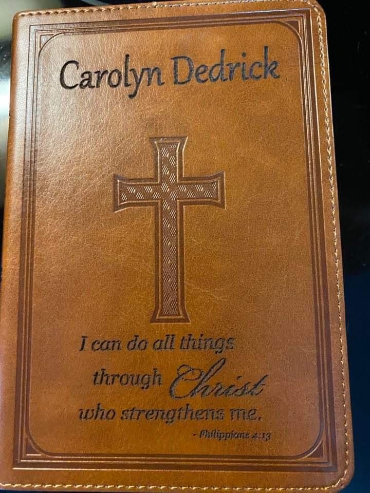 Personalized KJV Bible Weaver Custom Engravings