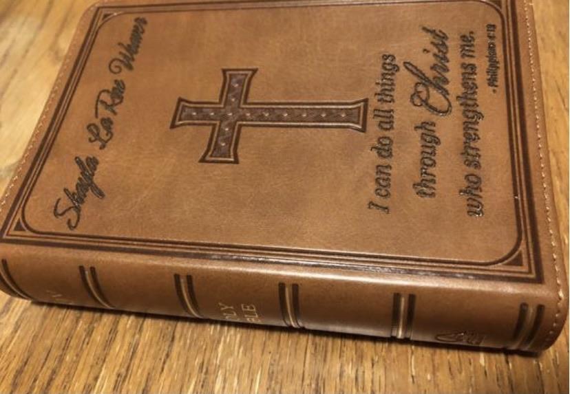 Personalized KJV Bible  Weaver Custom Engravings