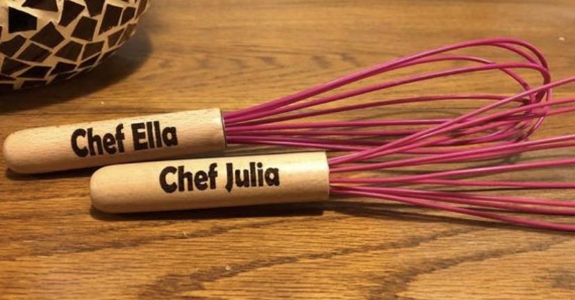 Personalized Kitchen Whisk Whisks Weaver Custom Engravings