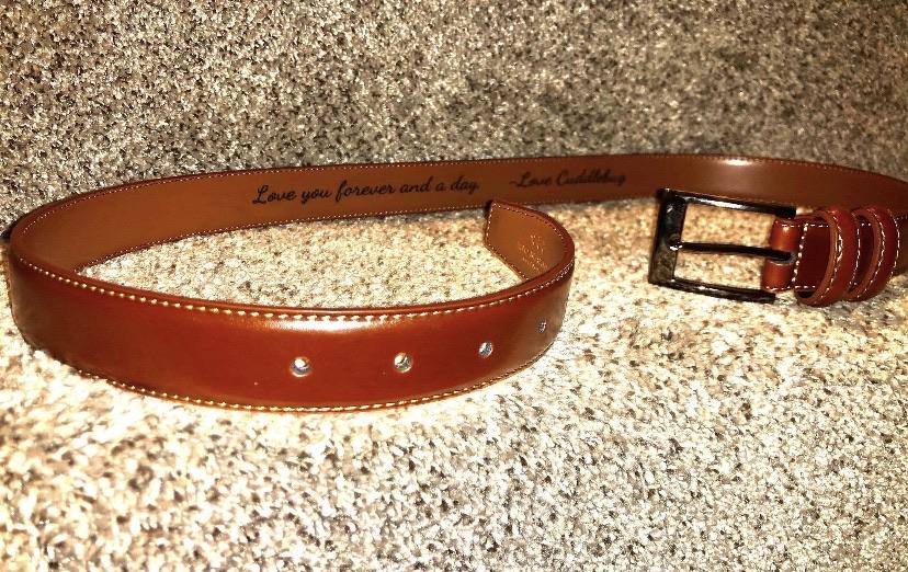 Personalized Leather Belt belt Weaver Custom Engravings
