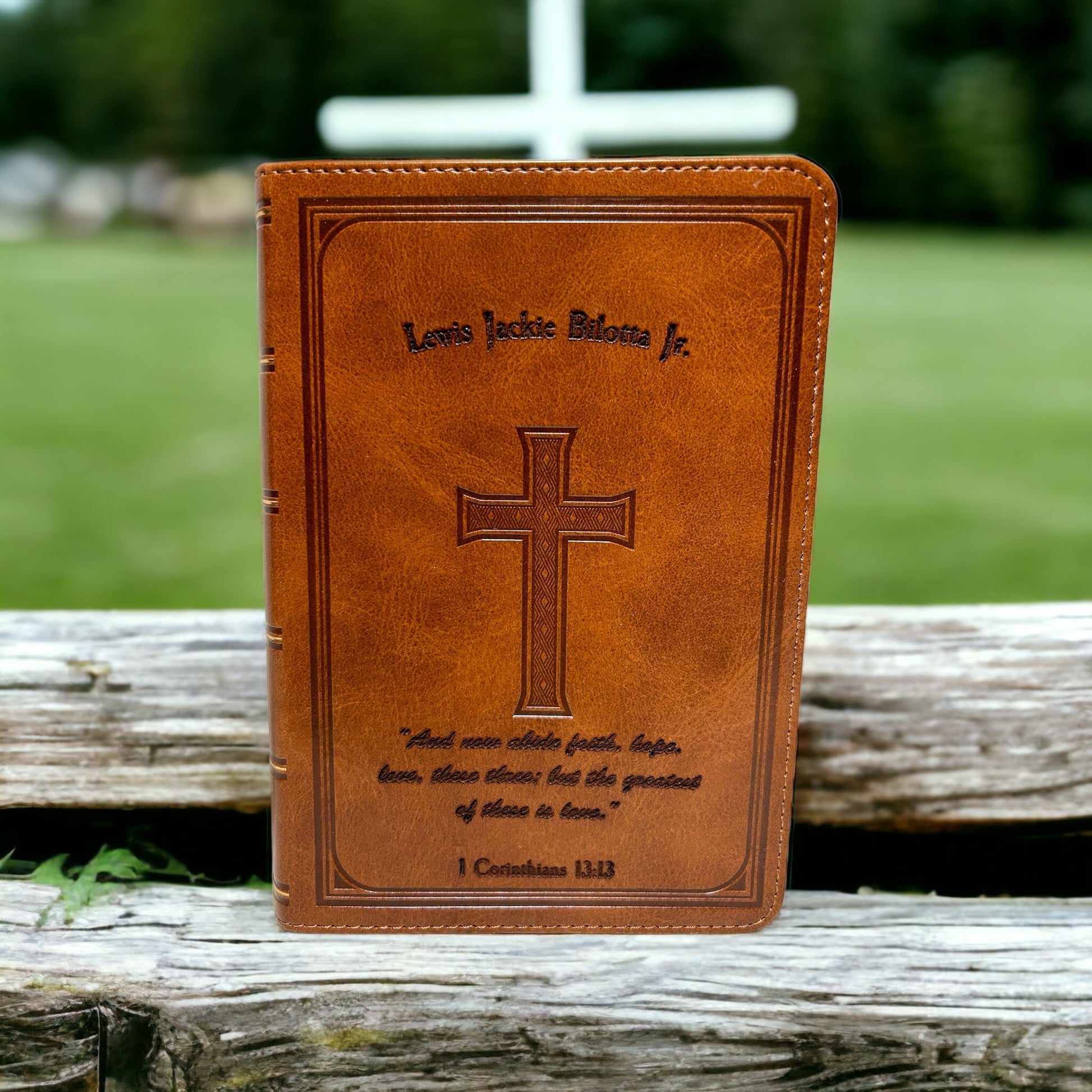 "Personalized With Name" KJV Bible bible Weaver Custom Engravings