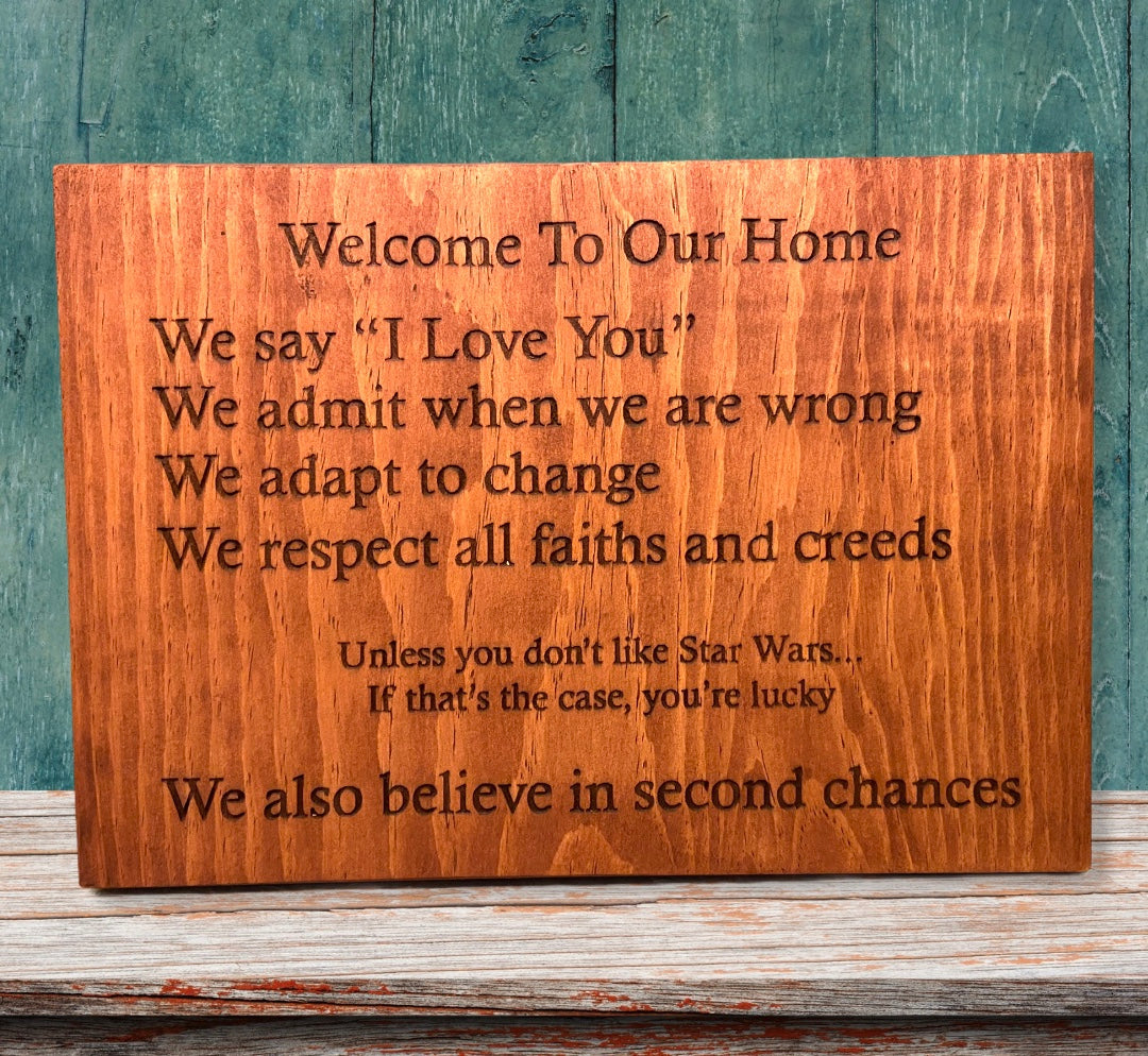 Customized Wood Sign Signs Weaver Custom Engravings Default Title