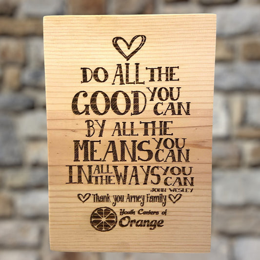 "Retirement" Custom Wood Sign Signs Weaver Custom Engravings