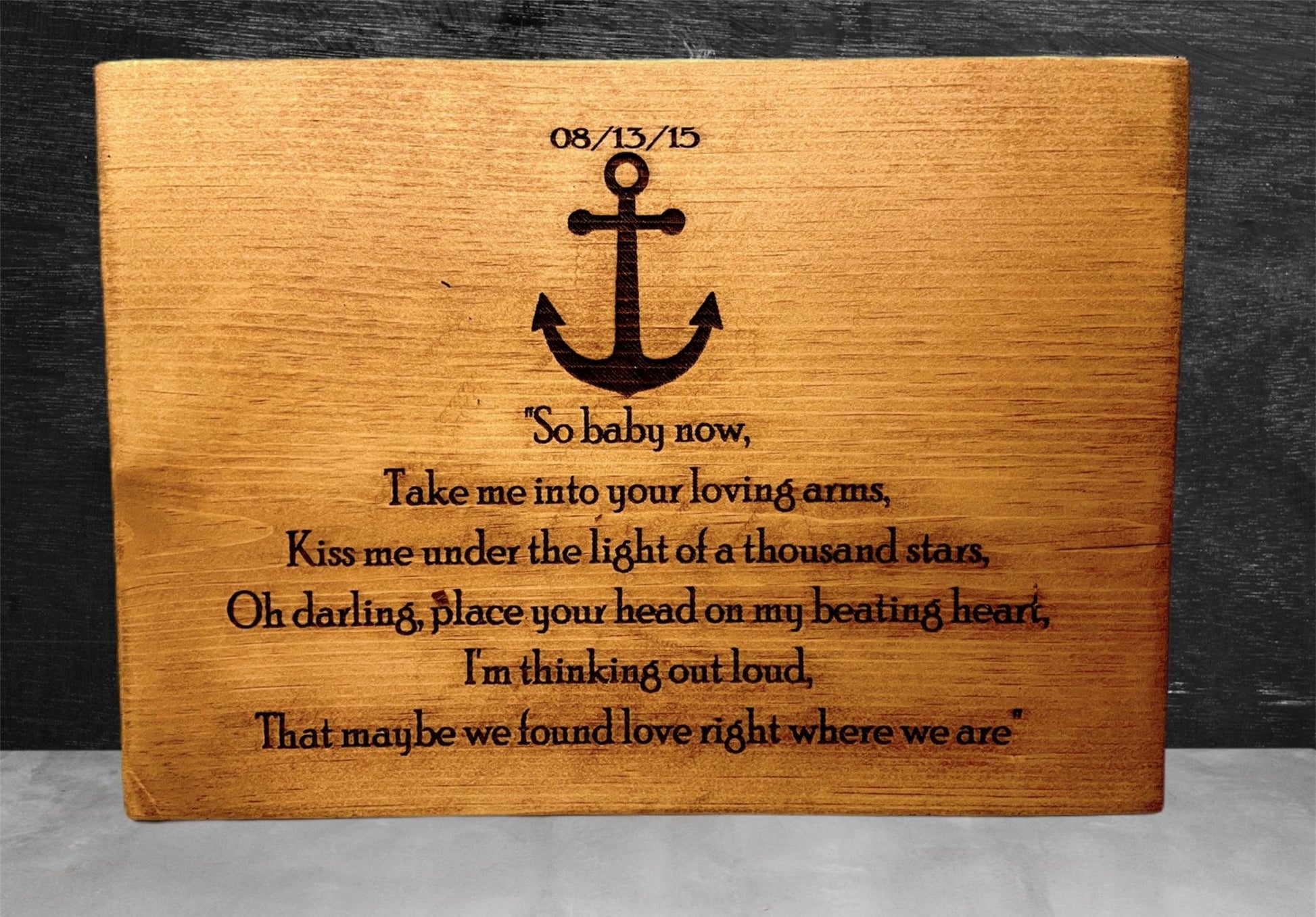 Song Lyrics Music Sign Signs Weaver Custom Engravings Default Title