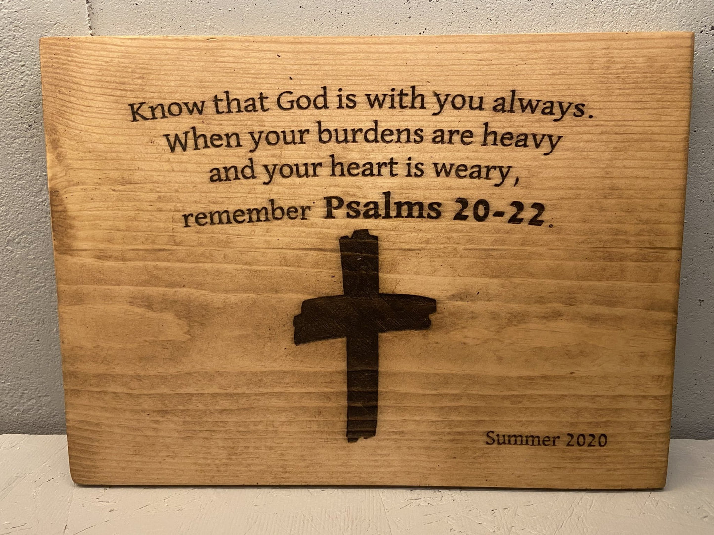 "Things To Remember" Custom Sign Signs Weaver Custom Engravings