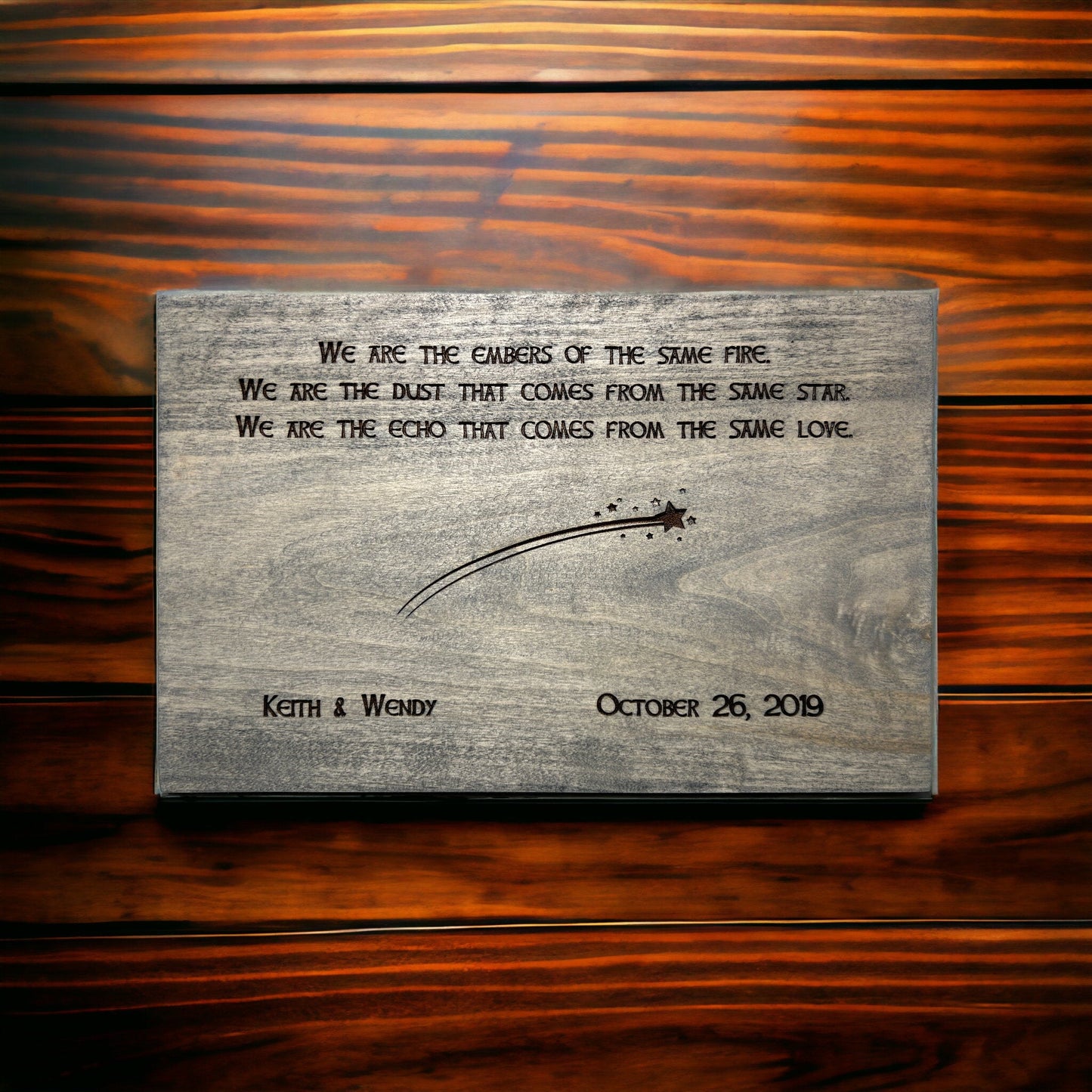 "Wedding Love" Custom Wood Sign Signs Weaver Custom Engravings