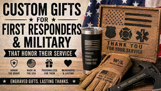 Custom Gifts for First Responders and Military That Honor Their Service