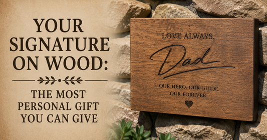 Your Signature on Wood: The Most Personal Gift You Can Give