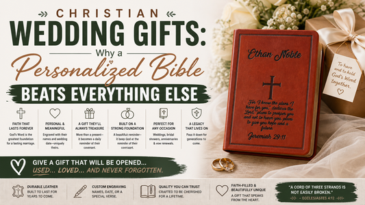 Christian Wedding Gifts: Why a Personalized Bible Beats Everything Else