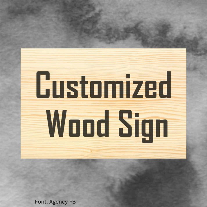 A Gift from the Heart: Why Custom Wood Signs Make Perfect Presents ...