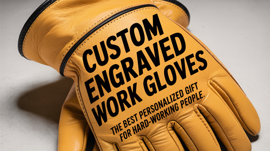 Custom Engraved Work Gloves